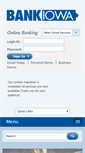 Mobile Screenshot of bankiowa.com